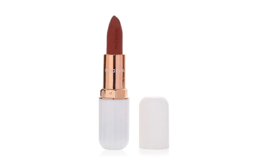 Image 11: 1 or 12 Phoera Absolute Matte Lipsticks