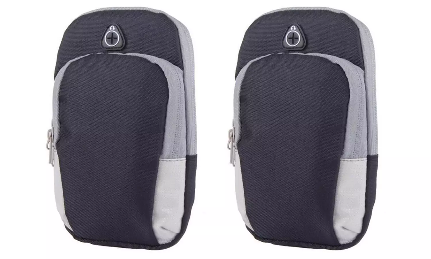 1x oder 2x Sport-Armtasche mit doppeltem Innenfach