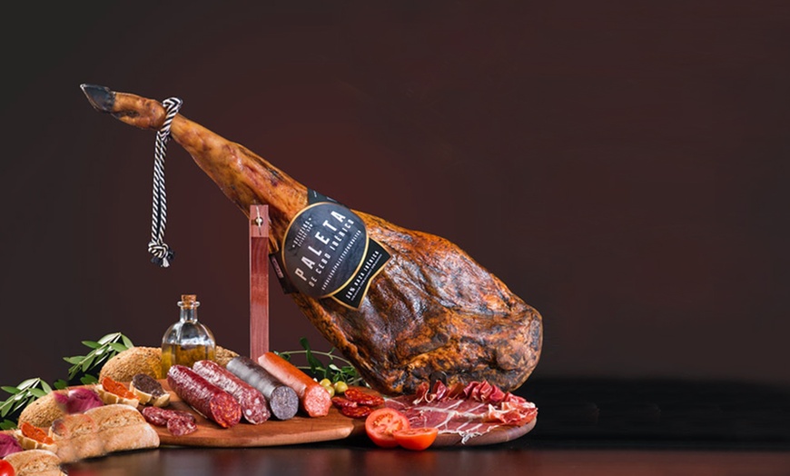 Image 1: Serrano or Iberian Ham Shoulder