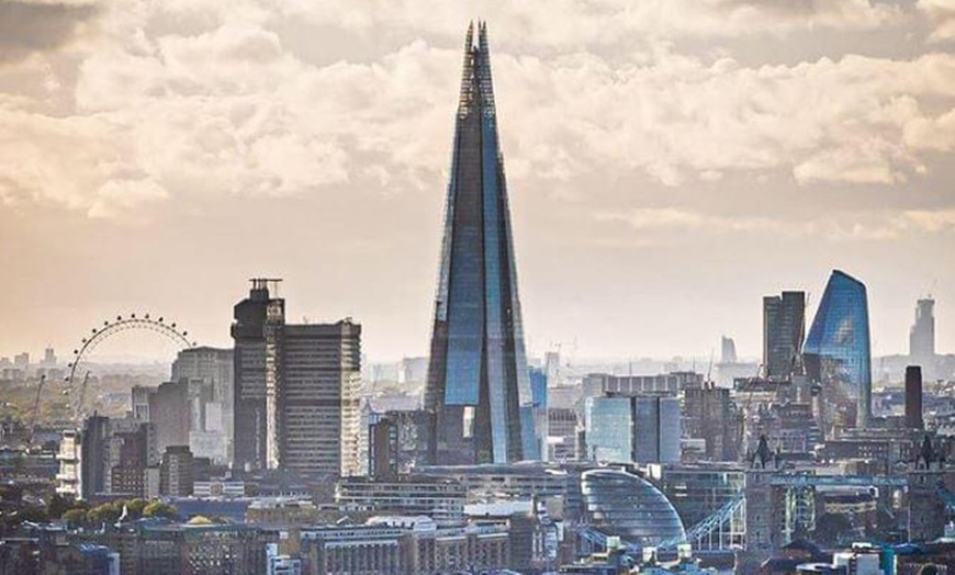 Image 9: The View from The Shard | Entry tickets with a glass of prosecco