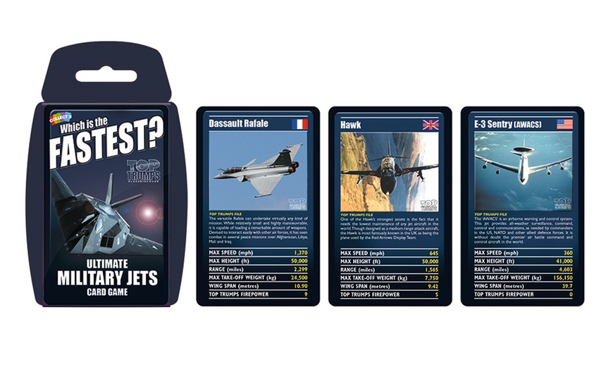 Image 4: Top Trumps Military Triple Pack