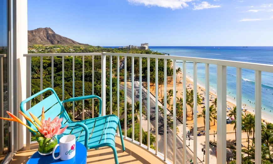 Image 27: Steps from Waikiki Beach and Free Surf-Board Credits Each Day