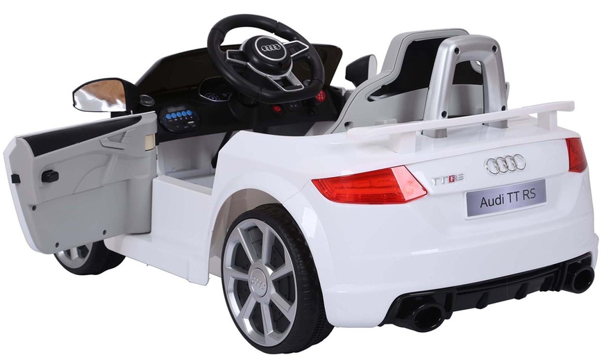 Image 10: Coche eléctrico para niños Audi TT RS