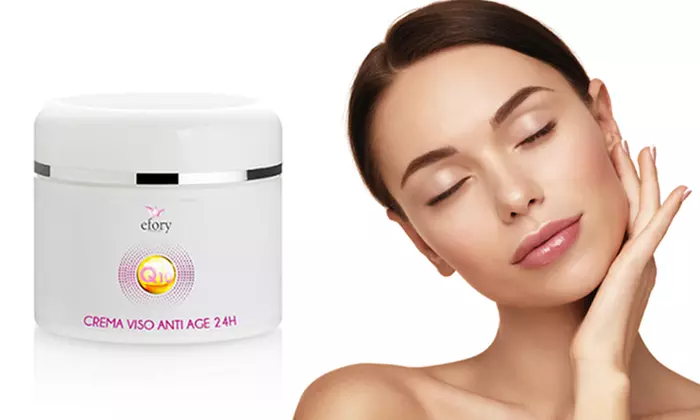 Crema facial Q10 ginseng y ácido hialurónico de Efory Cosmetics - Primary Image