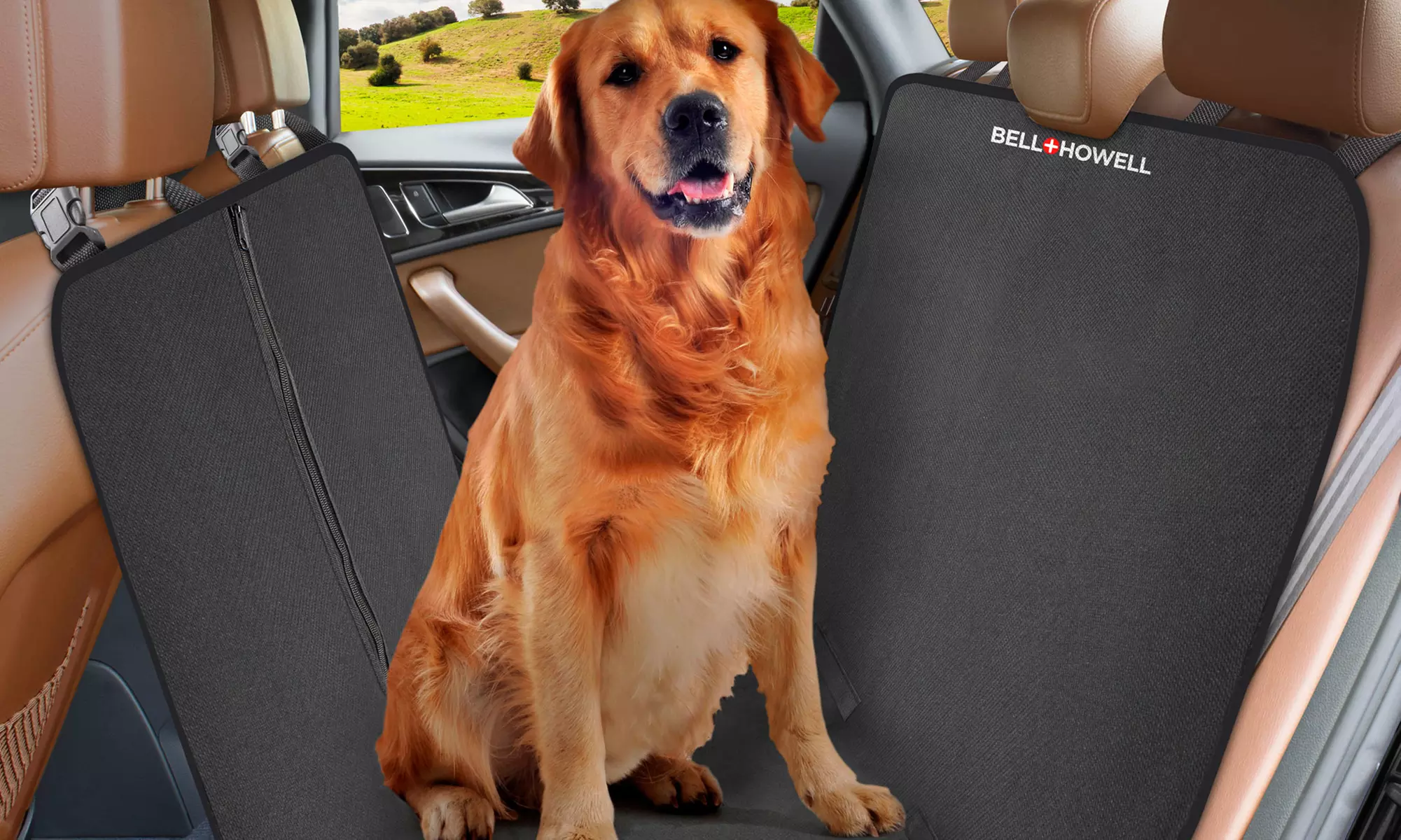 Bell + Howell Universal Car Seat Protector - Primary Image