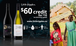 $60 Credit to Spend on Wine - No Min Spend