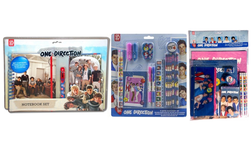 Image 1: One Direction Stationery Sets