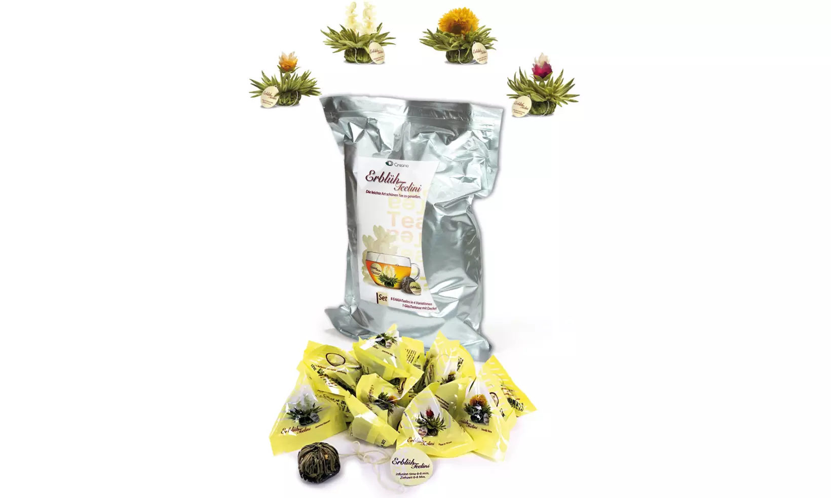 Creano Teeblüten-Geschenkbox (bis zu 2,75€/Stk)