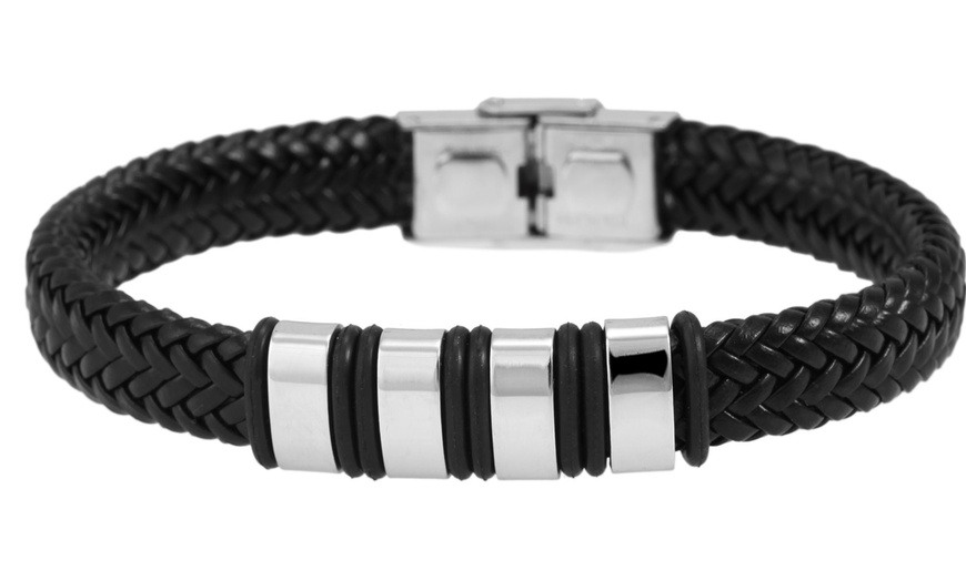 Image 27: Bracelet pour homme en cuir de Akzent