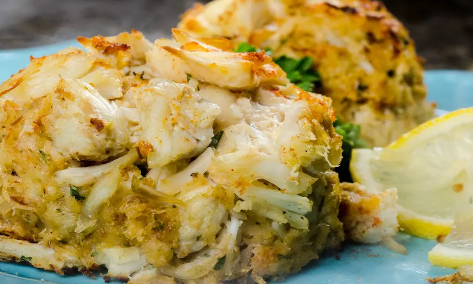 Eight or 16 Jumbo Lump Crab Cakes from Harbour House Crabs (Up to 44% Off) - Second Medium