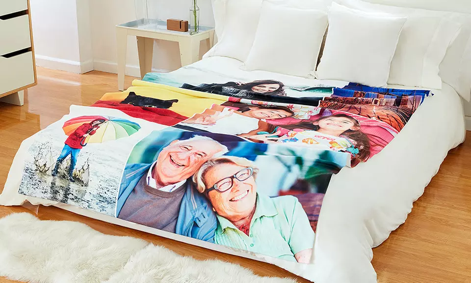 Custom Fleece Photo Blankets from Collage.com (Up to 77% Off)  - Primary Image