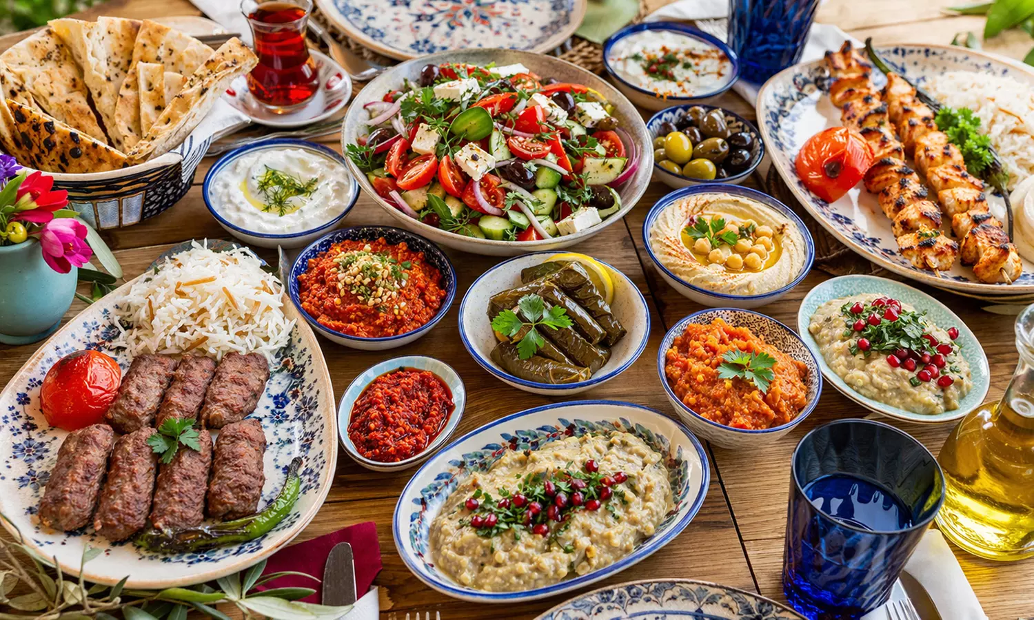 Authentisches türkisches 3-Gänge-Menü nach Wahl für 1 bis 4 Personen