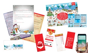 Personalised Santa Letter with Upgrades or Text Messages 