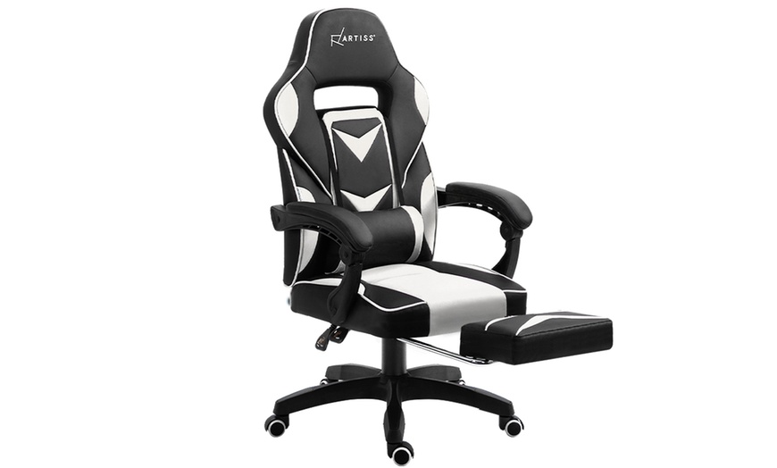 Image 15: Pro Gaming Recliner Chair