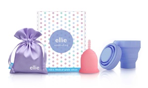 Ellie Ultra Soft Menstrual Cup Set