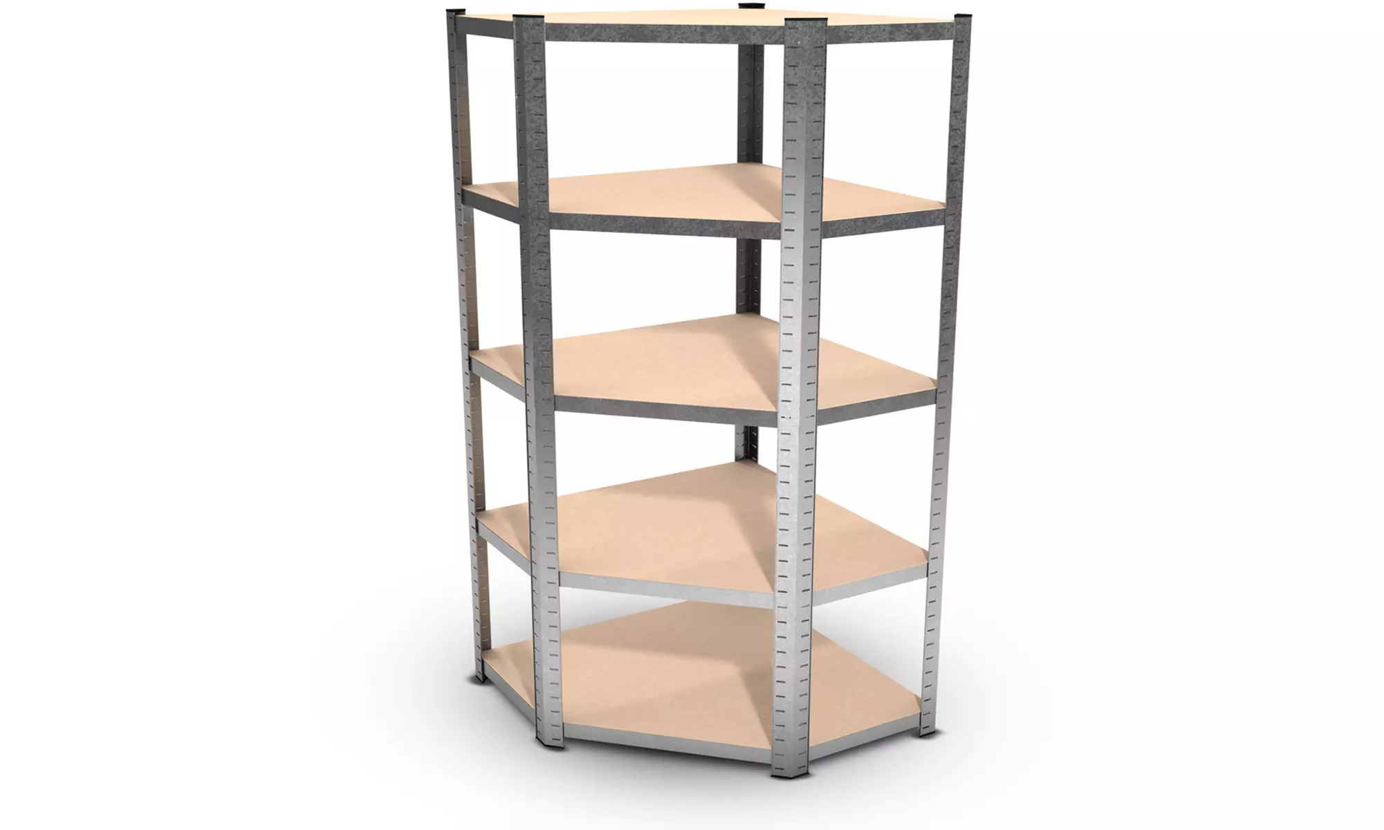 Étagère de rangement polyvalente en métal pour le stockage de charges lourdes, de la marque JT2D, livraison offerte - Second Medium