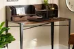 42'' Angle Iron Desk with Hutch - Second Medium