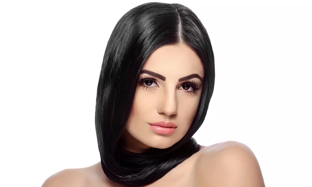 Enhance with Eyebrow Tint and wax, Brow Lamination with Brow Tint