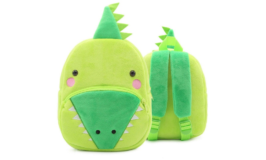 Image 7: Kids' Cartoon Animal Backpack