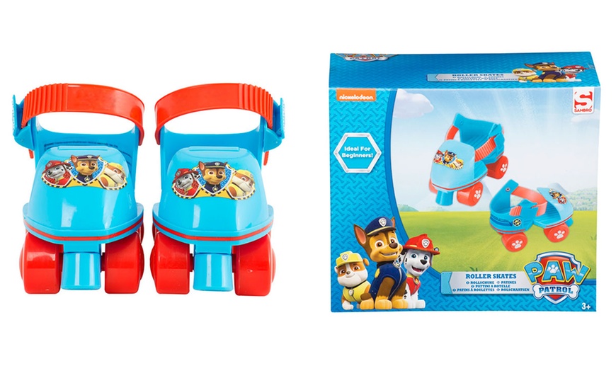 Image 1: Paw Patrol Quad Roller Skates