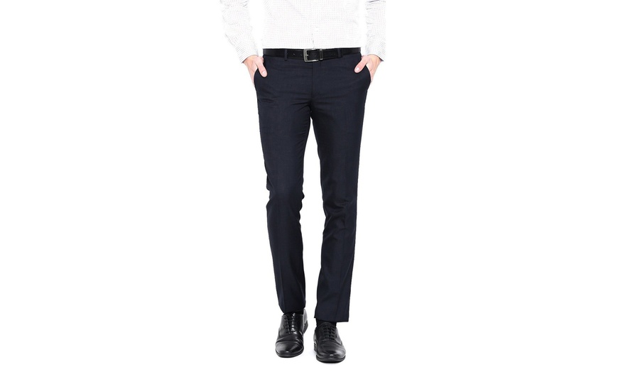 Image 9: 1 o 2 pantaloni eleganti slim fit da uomo