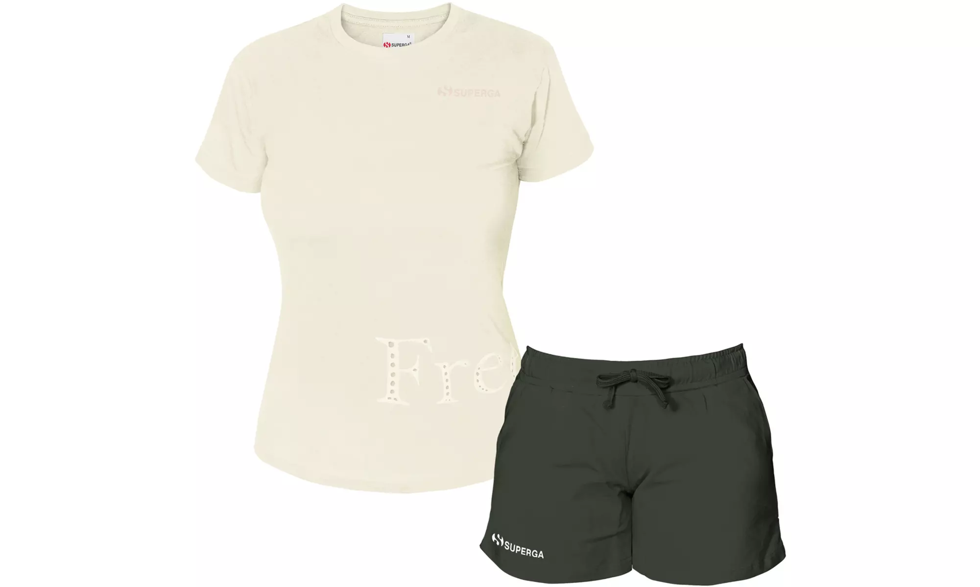 Completo corto Superga donna in cotone