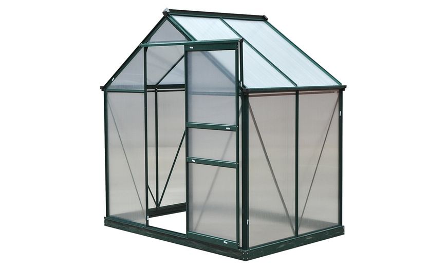 Image 3: Outsunny Walk-In Greenhouse