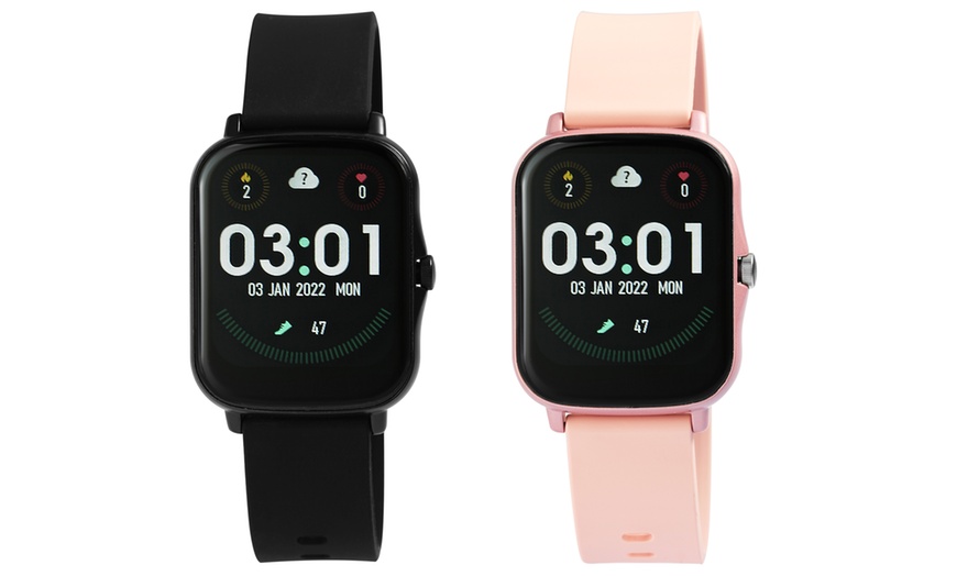 Image 11: 1x, 2x oder 3x Time Tech Smartwatch