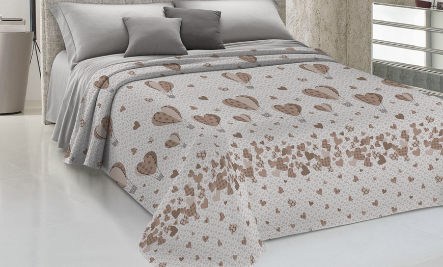Image 3: Copriletto 100% cotone Made in Italy