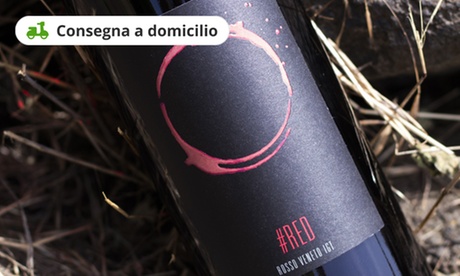 Cassetta di 6 bottiglie di vino bianco o rosso dalla Tenuta Solar. Consegna a domicilio