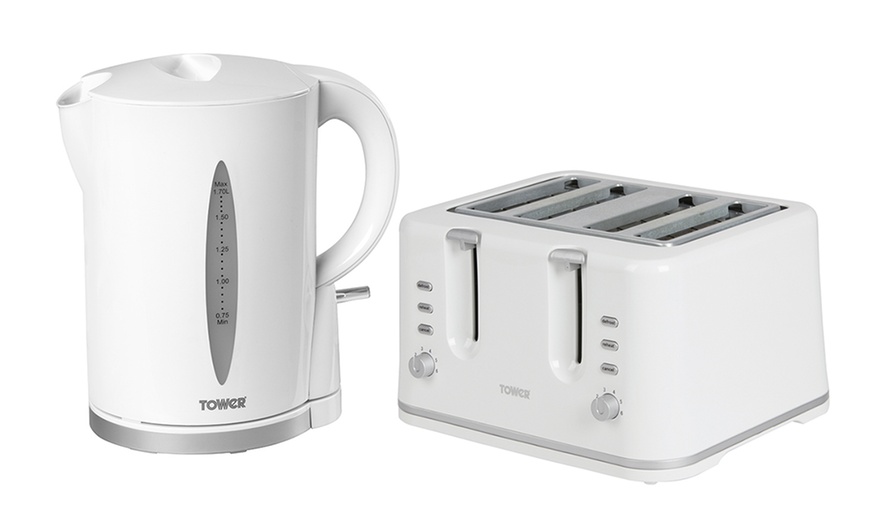 Image 17: Tower Kettle and Toaster Set