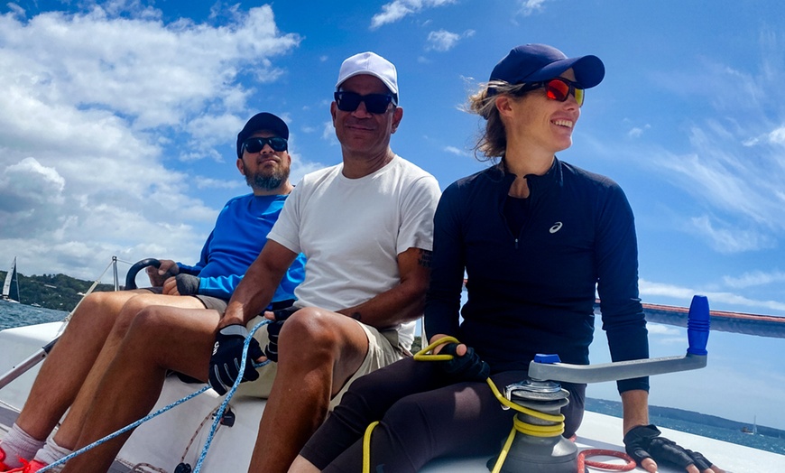 Image 9: 3-Hour Intro to Sailing for 1 or 2 | Small Group Up to 4 or Private
