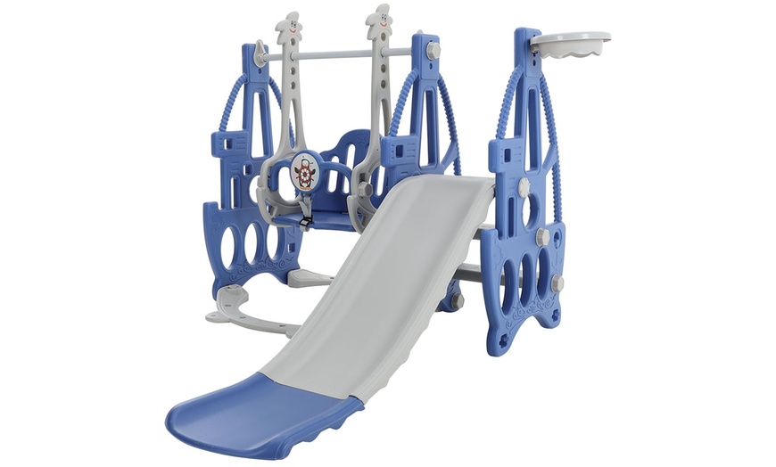 Image 3: Three in One Swing and Slide Set