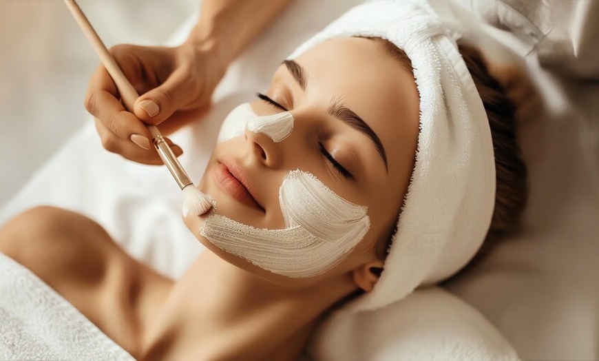Image 2: Microdermabrasion or LED Facials + Collagen, Vitamin C or Detox Serums