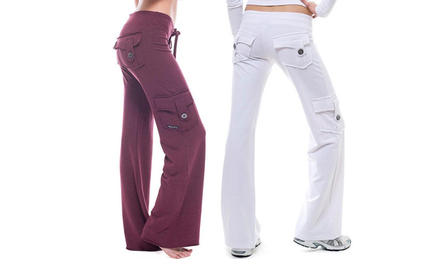 Image 14: Stretchy Cargo Pants