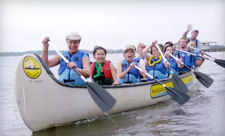 $20 for One of Three Guided Canoe or Kayak Tours from Nautical Escapes USA in Atlantic Beach (Up to $40 Value) - Primary Image