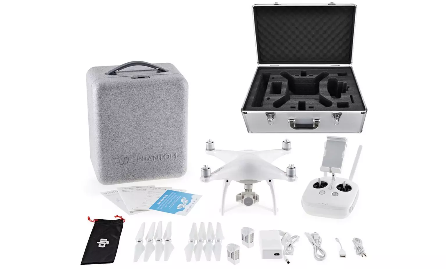 DJI Phantom 4 Quadcopter with 12MP Camera & Optional Accessory Bundle - Primary Image