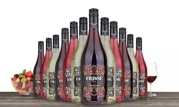 6 or 12 Frissé Sparkling Sangria Bottles from Wine Insiders (Up to 62% Off)  - Primary Image