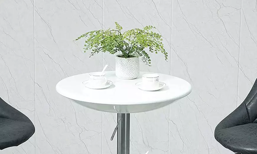 Image 7: HomCom Bar Table