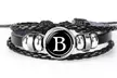 Bracelet tressés en faux cuir personnalisable pour homme - Image 3