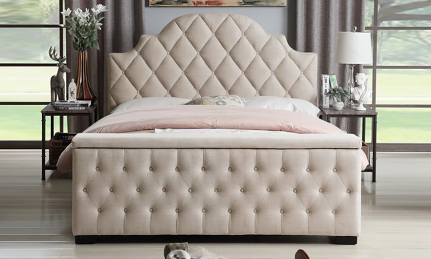 Image 5: Footboard Storage Bed