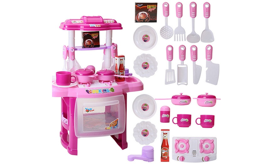 Image 2: Kitchen Set with Light and Sound