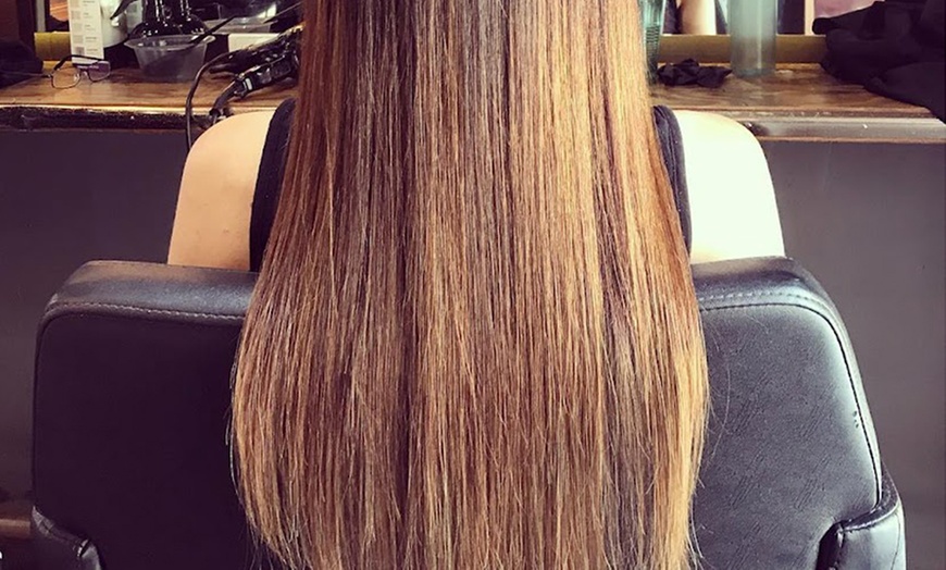 Image 3: Premium Alfaparf Keratin or Nanoplasty Treatment w/ Optional Style Cut