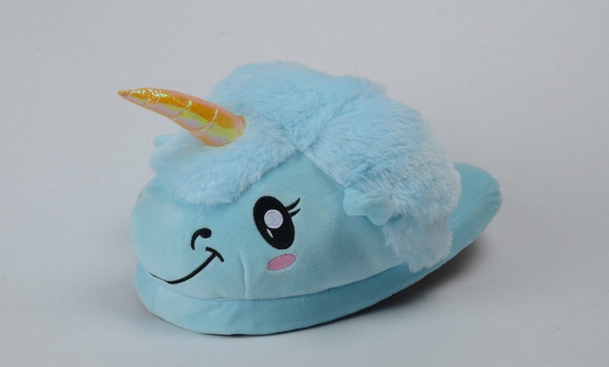 Image 9: Unisex Unicorn slippers