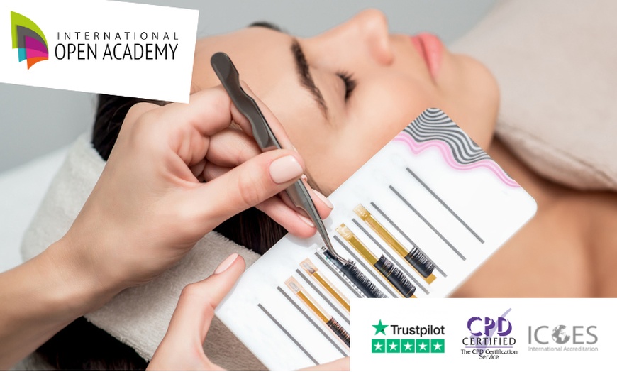 Image 1: Certified Eyelash Technician Online Course

