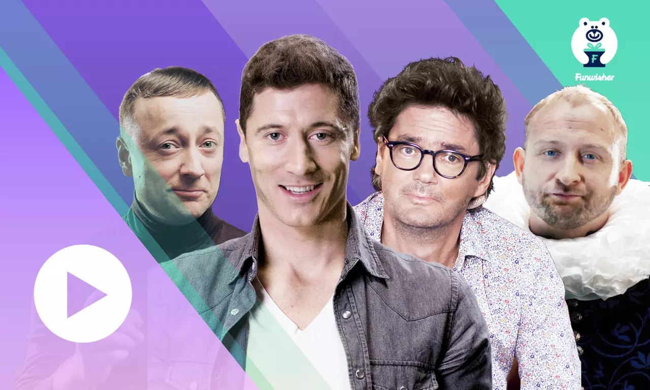 Personalizowane wideo z życzeniami od gwiazd od 39 zł z Funwisher (do -34%) - Primary Image