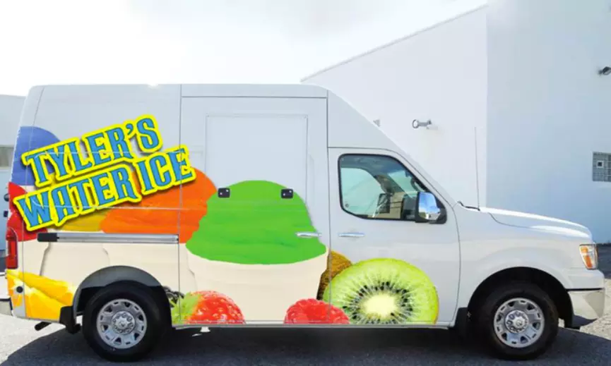 60-Minute Rental of a Water-Ice Truck with 24 Large Water Ices from Tyler Water Ice (46% Off) - Primary Image