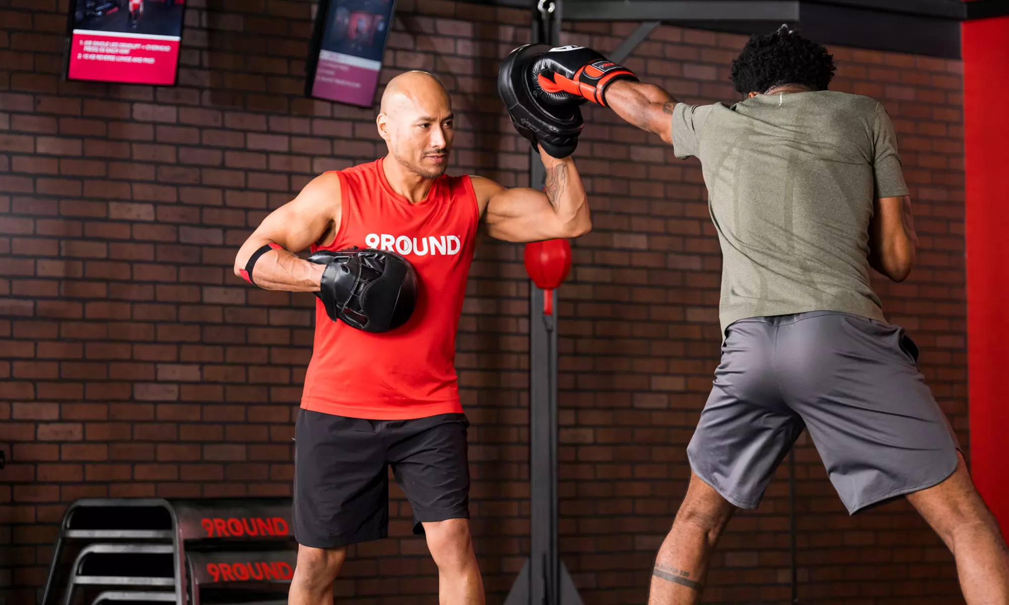 Up to 69% Off on Boxing / Kickboxing at 9Round Fitness Atlanta -Peachtree Street NE - Second Medium