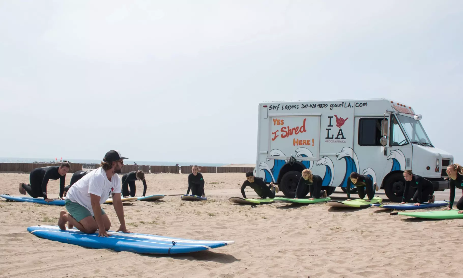 Learn to Surf with 90-Minute Lessons with Board & Wetsuit Rentals