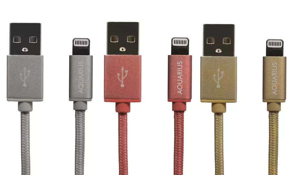 1 ou 2 câbles tressés compatibles avec Apple, livraison offerte - Primary Image